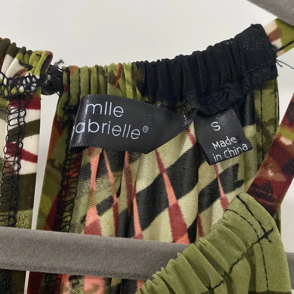 NWT Tropical Mlle Gabrielle Maxi Dress | Size S - Picture 4 of 6